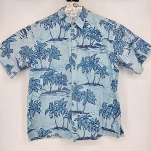 Cooke Street Shirt Mens 2XL Palm Tree Hawaiian Button‎ Up Aloha Beach Tropical